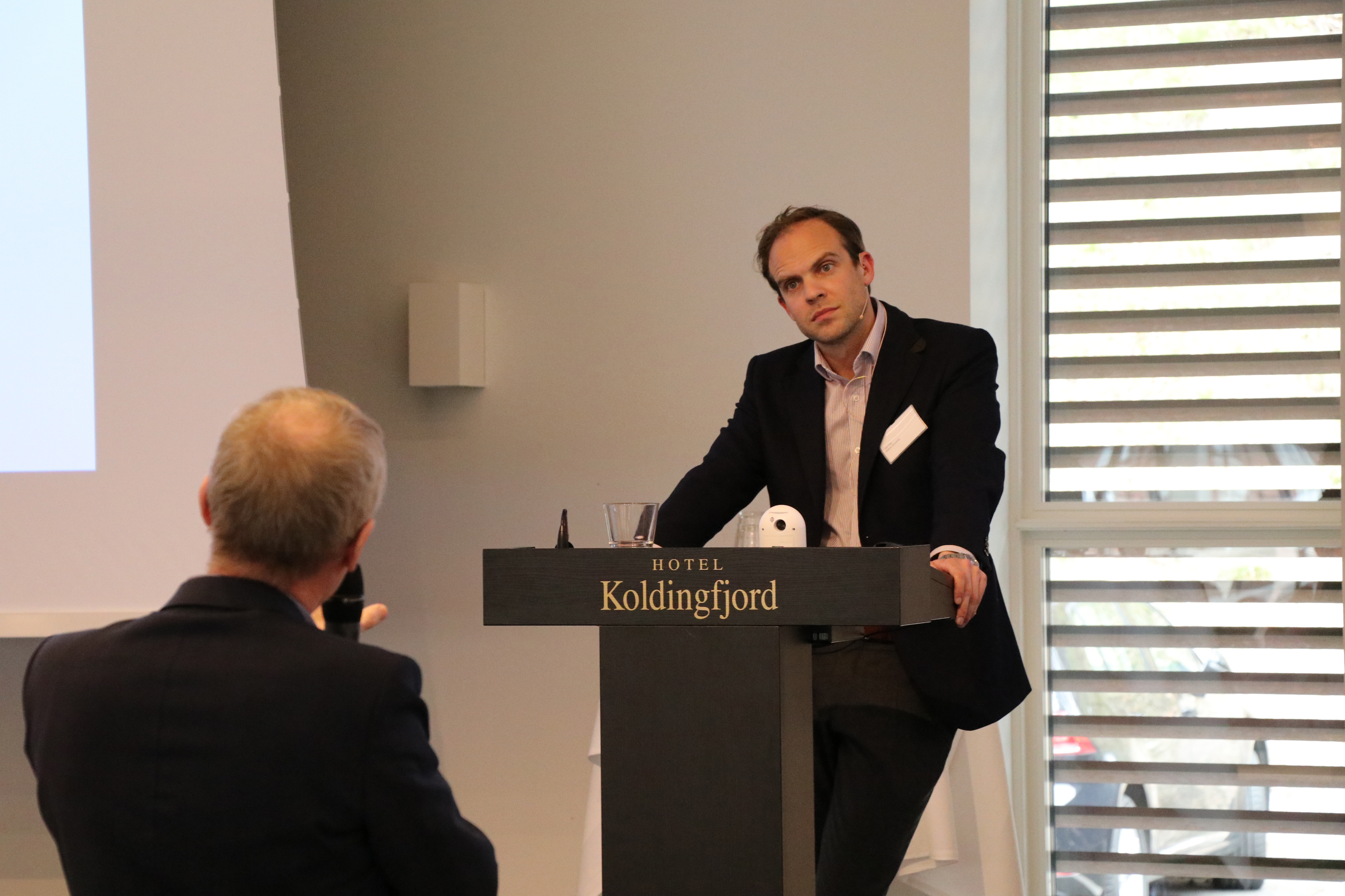 Hovedtaler Carl Frey, forskningsleder ved Oxford University 