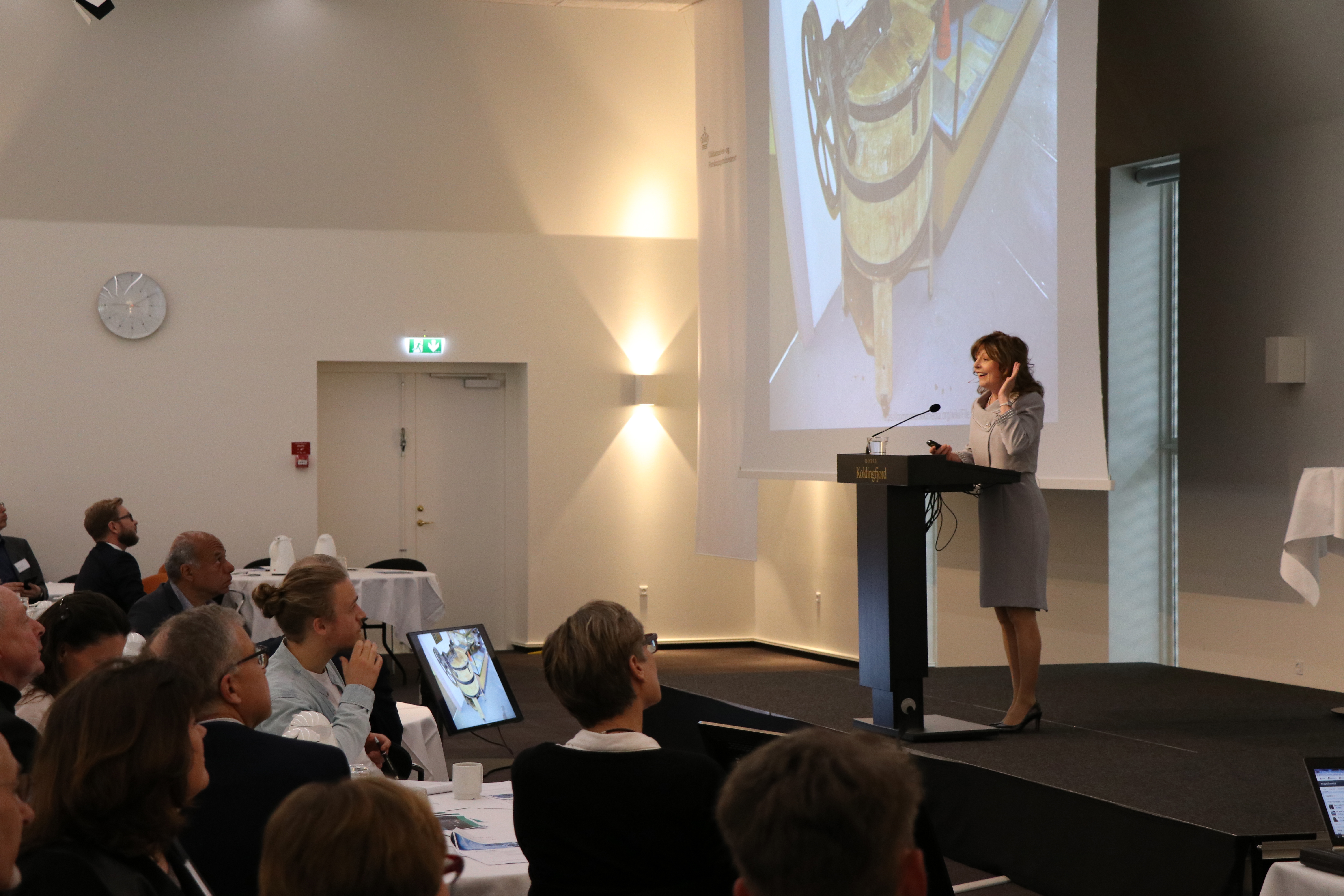 Hovedtaler Linda Price, professor ved Kingston University 