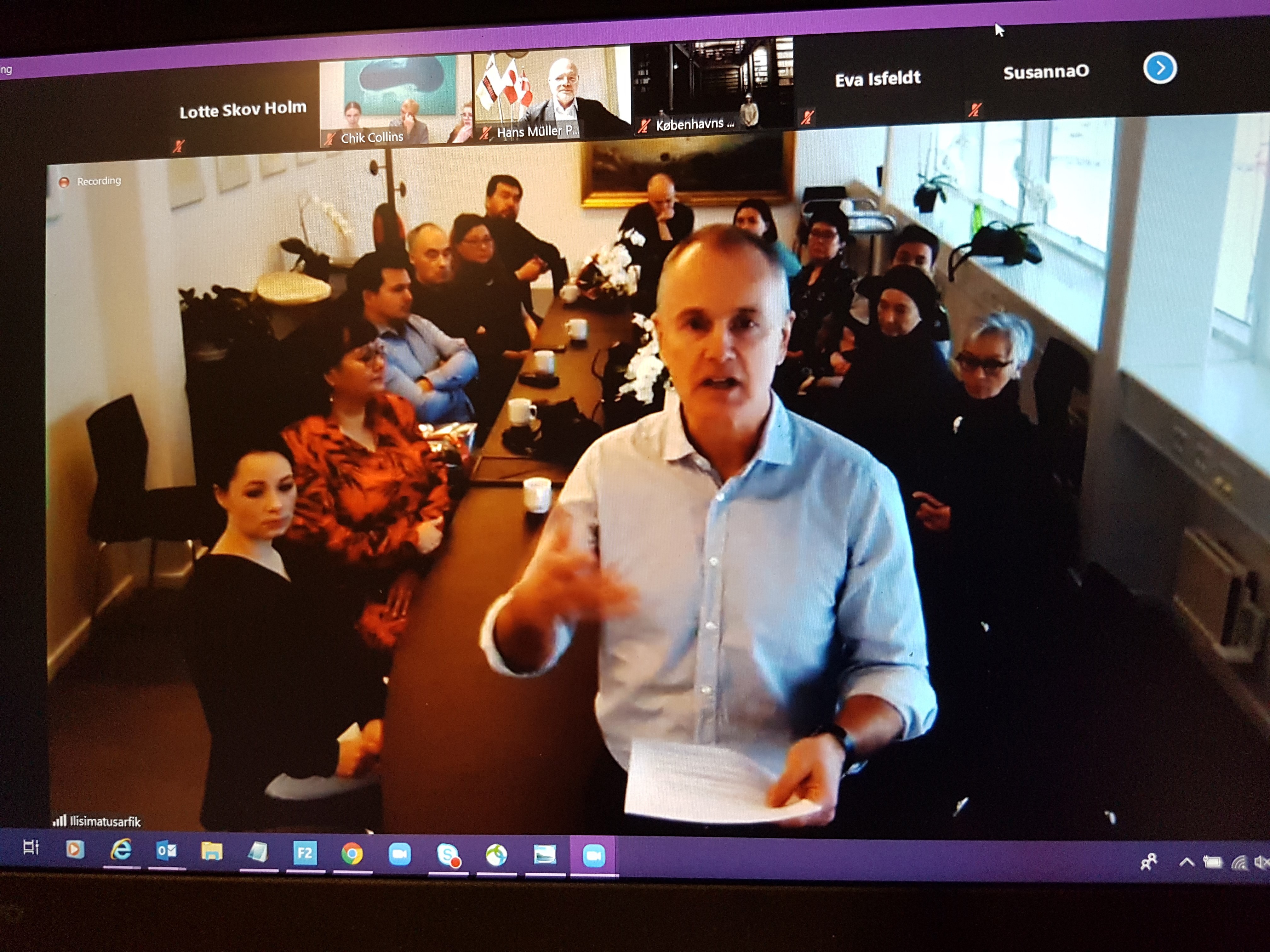 Moderator Martin Breum fra Grønlands Universitet Moderator Martin Breum fra Grønlands Universitet